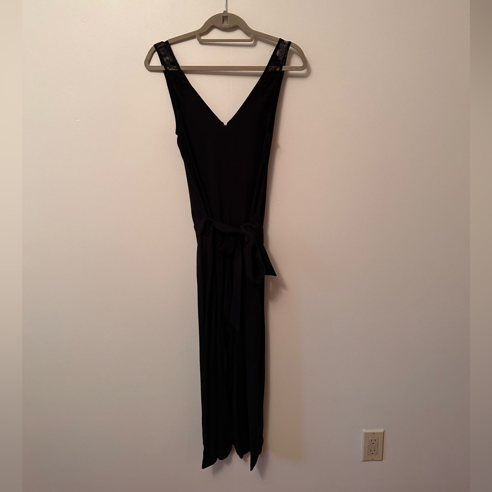 All Saints black jumpsuit size S